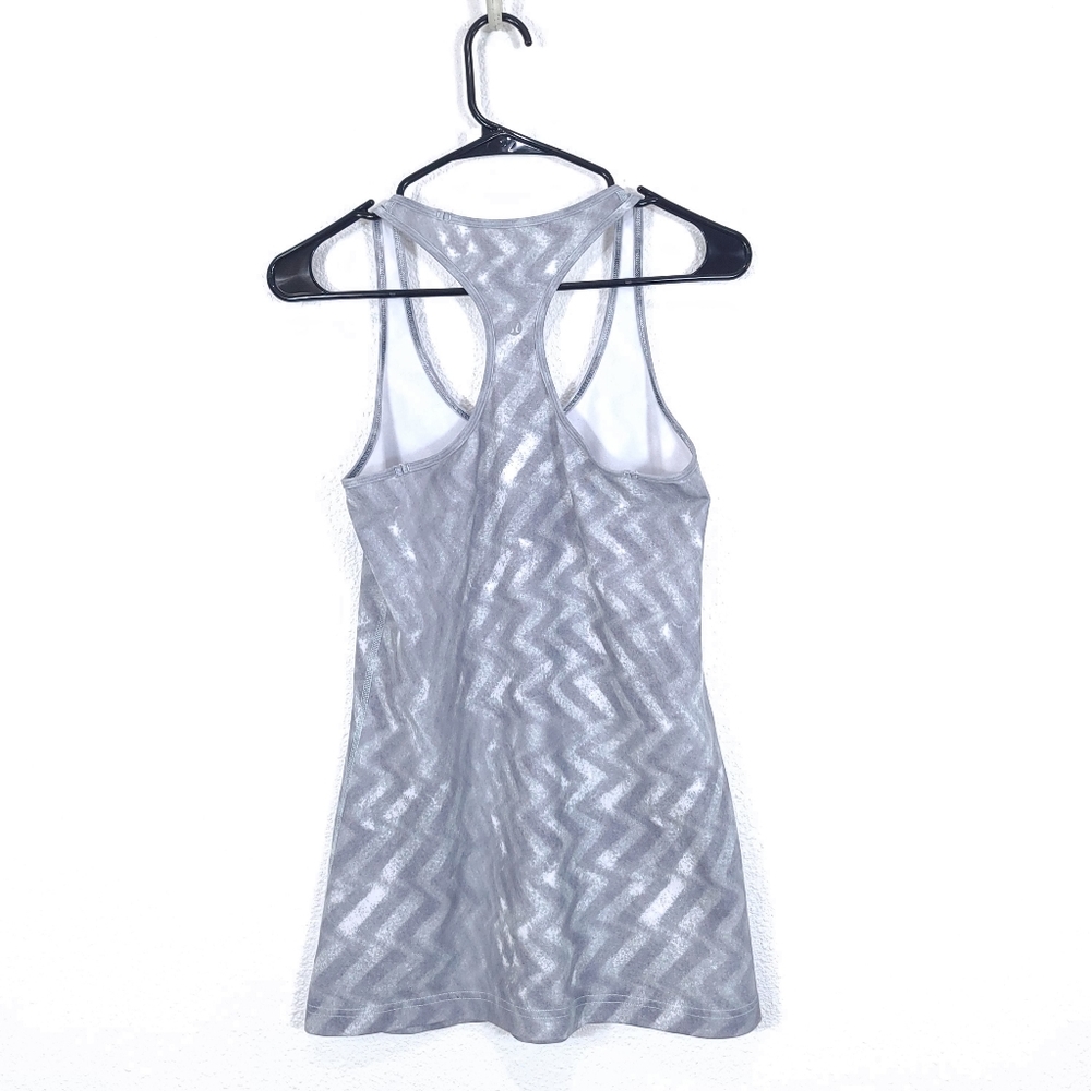LULULEMON Cool Racerback Tank Blazer Fossil Print - Picture 6 of 9